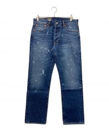 LEVI'S（リーバイス）の古着「501ペインターデニムパンツ」｜インディゴ