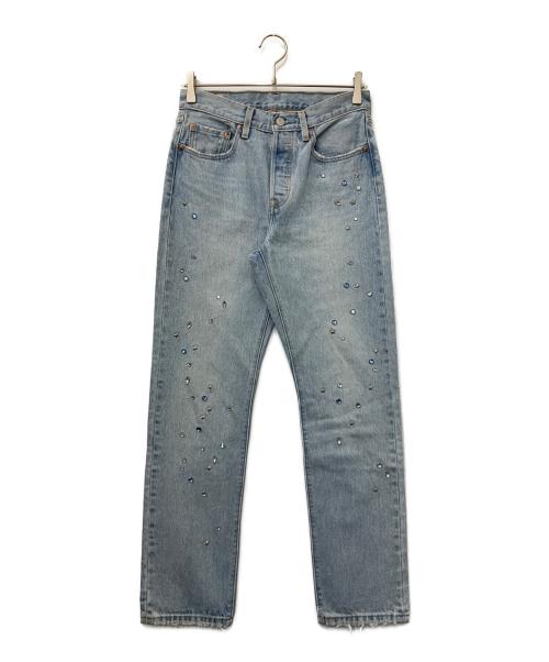 LEVI'S PReMIUM（リーバイス プレミアム）LEVI'S PReMIUM (リーバイス プレミアム) 501 ORIGINAL FIT STUDDED ブルー サイズ:不明の古着・服飾アイテム