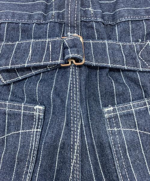 OKONKWO（オコンクウォ）OKONKWO (オコンクウォ) ペインターパンツ ブルー サイズ:Mの古着・服飾アイテム