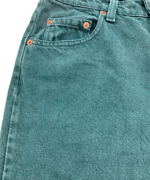 LEVI'S（リーバイス）LEVI'S (リーバイス) 521デニムパンツ グリーン サイズ:Mの古着・服飾アイテム