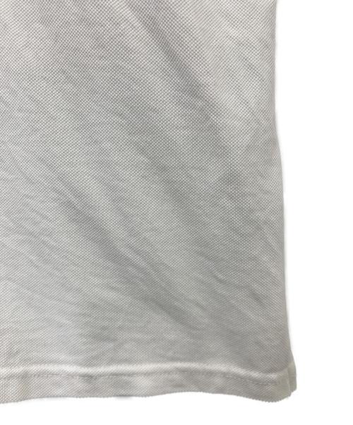 KEBOZ（ケボズ）KEBOZ (ケボズ) ポロシャツ ホワイト×ブルー サイズ:XLの古着・服飾アイテム