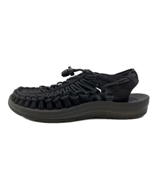 KEEN（キーン）KEEN (キーン) ユニークサンダル ブラック サイズ:23.5の古着・服飾アイテム