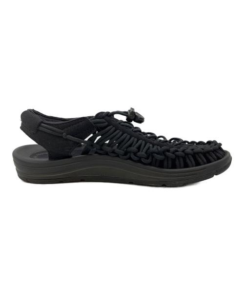 KEEN（キーン）KEEN (キーン) ユニークサンダル ブラック サイズ:23.5の古着・服飾アイテム