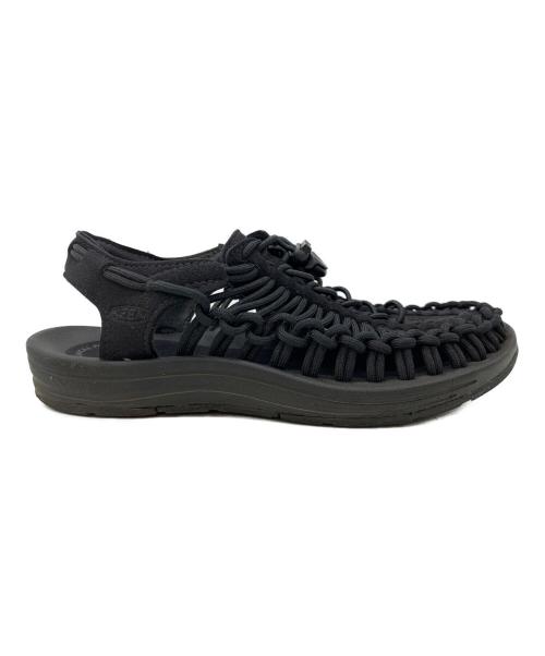 KEEN（キーン）KEEN (キーン) ユニークサンダル ブラック サイズ:23.5の古着・服飾アイテム