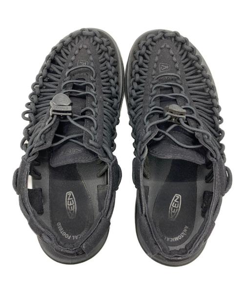 KEEN（キーン）KEEN (キーン) ユニークサンダル ブラック サイズ:23.5の古着・服飾アイテム