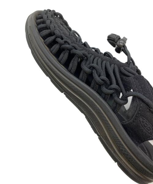 KEEN（キーン）KEEN (キーン) ユニークサンダル ブラック サイズ:23.5の古着・服飾アイテム