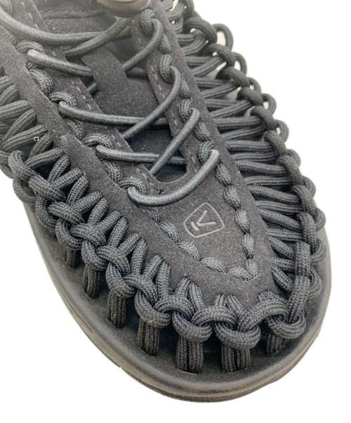 KEEN（キーン）KEEN (キーン) ユニークサンダル ブラック サイズ:23.5の古着・服飾アイテム