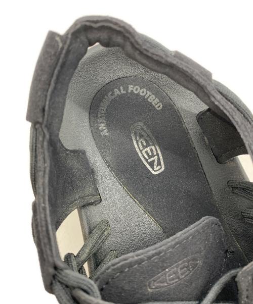 KEEN（キーン）KEEN (キーン) ユニークサンダル ブラック サイズ:23.5の古着・服飾アイテム
