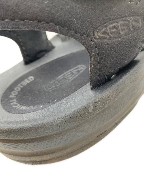 KEEN（キーン）KEEN (キーン) ユニークサンダル ブラック サイズ:23.5の古着・服飾アイテム