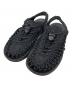 KEEN（キーン）の古着「ユニークサンダル」｜ブラック