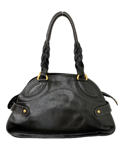 TOD'S（トッズ）TOD'S (トッズ) トートバッグ ブラックの古着・服飾アイテム