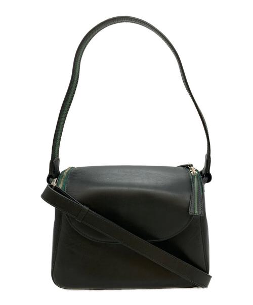MOTHERHOUSE（マザーハウス）MOTHERHOUSE (マザーハウス) ショルダーバッグ ダークグリーンの古着・服飾アイテム