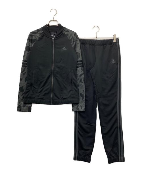 adidas（アディダス）adidas (アディダス) セットアップジャージ ブラック サイズ:Lの古着・服飾アイテム
