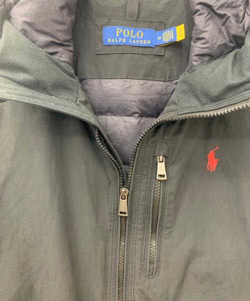 POLO RALPH LAUREN（ポロ・ラルフローレン）POLO RALPH LAUREN (ポロ・ラルフローレン) ダウンジャケット ブラック サイズ:Mの古着・服飾アイテム
