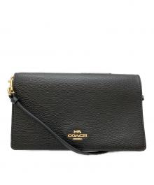 COACH（コーチ）の古着「ポシェット」｜ブラック