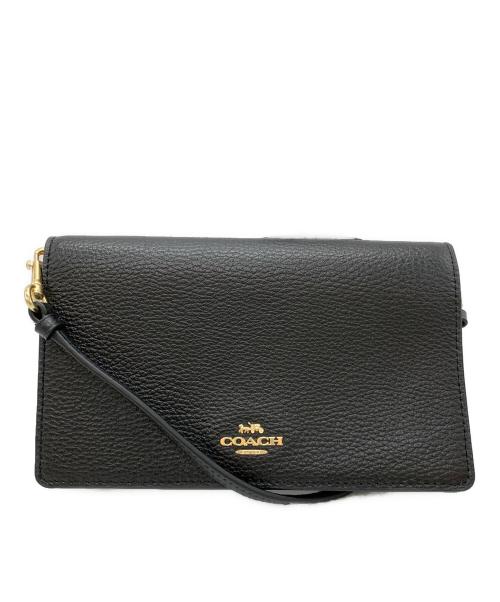 COACH（コーチ）COACH (コーチ) ポシェット ブラックの古着・服飾アイテム