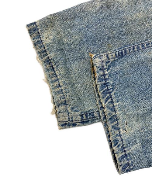 -（-）- (-) ヴィンテージショールカラーカバーオール ブルー サイズ:不明の古着・服飾アイテム