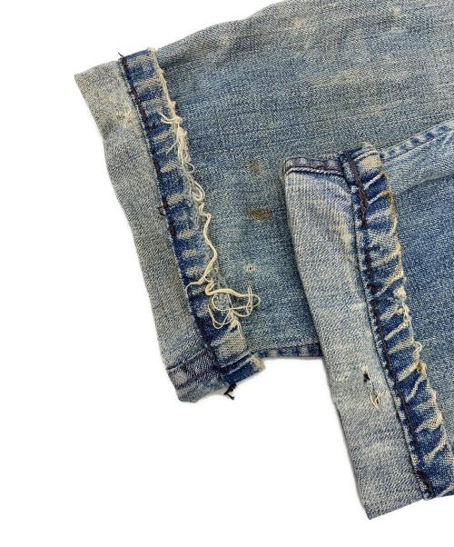-（-）- (-) ヴィンテージショールカラーカバーオール ブルー サイズ:不明の古着・服飾アイテム