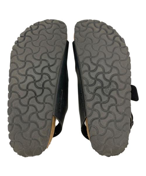 BIRKENSTOCK（ビルケンシュトック）BIRKENSTOCK (ビルケンシュトック) サンダル ブラック×ナチュラル サイズ:24の古着・服飾アイテム