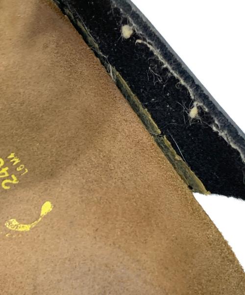 BIRKENSTOCK（ビルケンシュトック）BIRKENSTOCK (ビルケンシュトック) サンダル ブラック×ナチュラル サイズ:24の古着・服飾アイテム