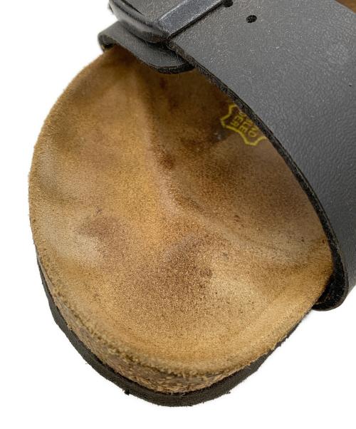 BIRKENSTOCK（ビルケンシュトック）BIRKENSTOCK (ビルケンシュトック) サンダル ブラック×ナチュラル サイズ:24の古着・服飾アイテム
