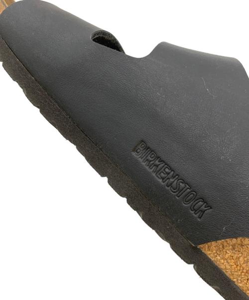 BIRKENSTOCK（ビルケンシュトック）BIRKENSTOCK (ビルケンシュトック) サンダル ブラック×ナチュラル サイズ:24の古着・服飾アイテム