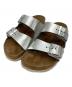 BIRKENSTOCK（ビルケンシュトック）の古着「サンダル」｜メタリックシルバー×ナチュラル