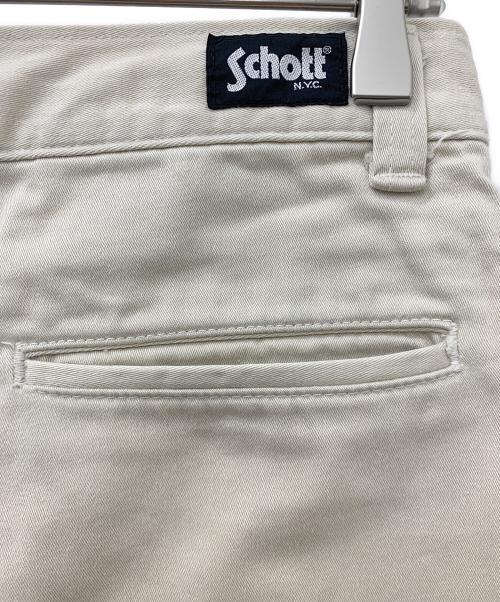 Schott（ショット）Schott (ショット) ハーフパンツ ホワイト サイズ:W76/H93の古着・服飾アイテム