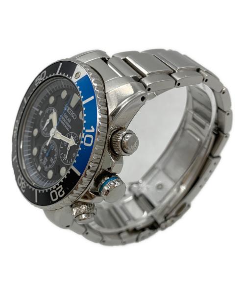 SEIKO（セイコー）SEIKO (セイコー) クロノグラフ ブラックの古着・服飾アイテム