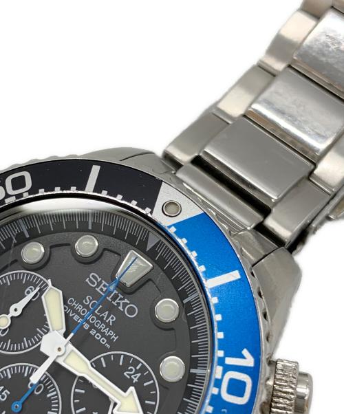 SEIKO（セイコー）SEIKO (セイコー) クロノグラフ ブラックの古着・服飾アイテム
