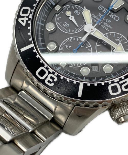 SEIKO（セイコー）SEIKO (セイコー) クロノグラフ ブラックの古着・服飾アイテム