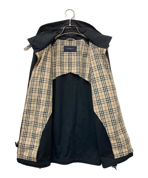BURBERRY LONDON（バーバリーロンドン）BURBERRY LONDON (バーバリーロンドン) フード付ジャケット ブラック サイズ:9の古着・服飾アイテム