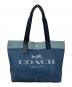 COACH（コーチ）の古着「デニムトートバッグ」｜インディゴ