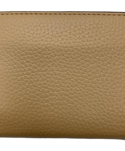 MICHAEL KORS（マイケルコース）MICHAEL KORS (マイケルコース) 3つ折り財布 ベージュの古着・服飾アイテム