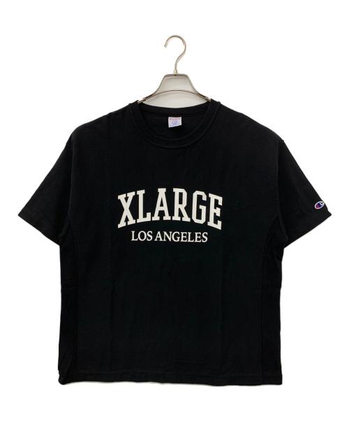 Champion REVERSE WEAVE（チャンピオン リバース ウィーブ）Champion REVERSE WEAVE (チャンピオン リバース ウィーブ) X-LARGE (エクストララージ) 半袖カットソー ブラック サイズ:X-LARGEの古着・服飾アイテム
