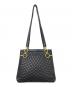 BALLY (バリー) キルティングショルダーバッグ ブラック：5000円