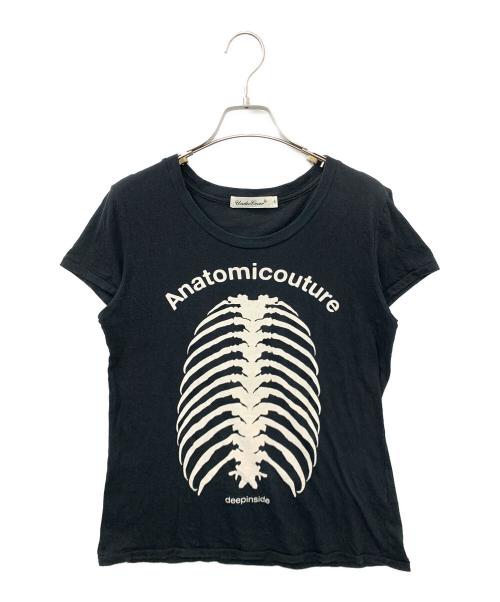 UNDERCOVER（アンダーカバー）UNDERCOVER (アンダーカバー) 半袖カットソー ブラック サイズ:1の古着・服飾アイテム