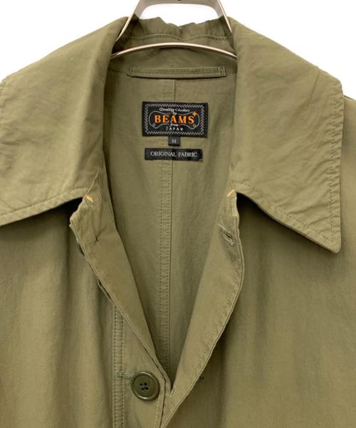BEAMS PLUS（ビームスプラス）BEAMS PLUS (ビームスプラス) ウェザークロス ミリタリーコート カーキ サイズ:Mの古着・服飾アイテム