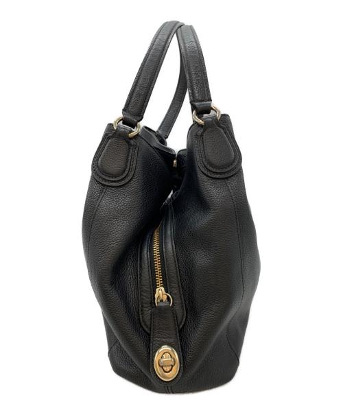 COACH（コーチ）COACH (コーチ) ハンドバッグ ブラックの古着・服飾アイテム
