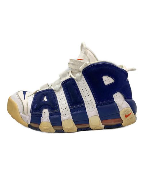 NIKE（ナイキ）NIKE (ナイキ) AIR MORE UP TEMPO ホワイト×ネイビー サイズ:29の古着・服飾アイテム