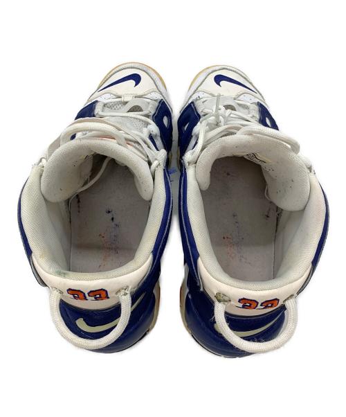 NIKE（ナイキ）NIKE (ナイキ) AIR MORE UP TEMPO ホワイト×ネイビー サイズ:29の古着・服飾アイテム