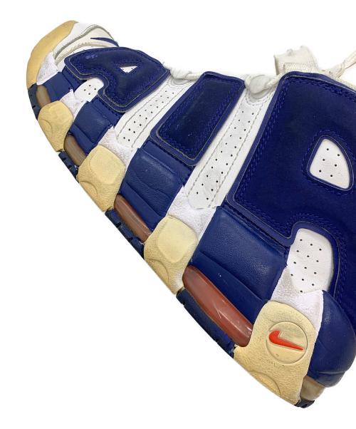 NIKE（ナイキ）NIKE (ナイキ) AIR MORE UP TEMPO ホワイト×ネイビー サイズ:29の古着・服飾アイテム