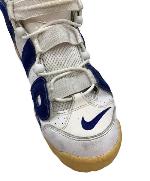NIKE（ナイキ）NIKE (ナイキ) AIR MORE UP TEMPO ホワイト×ネイビー サイズ:29の古着・服飾アイテム