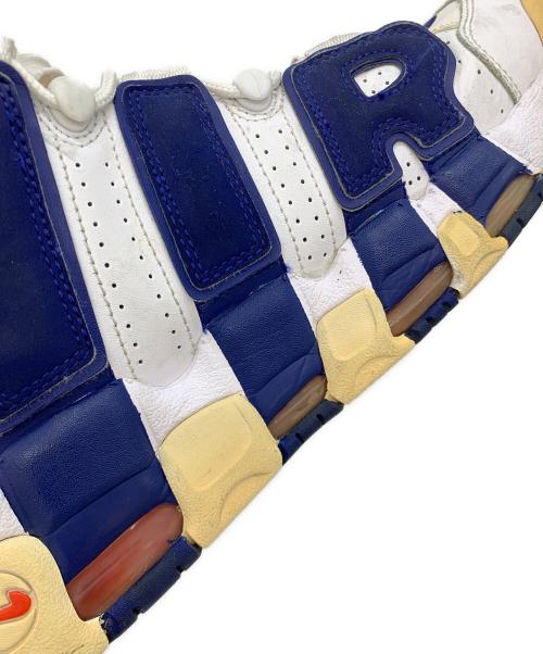 NIKE（ナイキ）NIKE (ナイキ) AIR MORE UP TEMPO ホワイト×ネイビー サイズ:29の古着・服飾アイテム