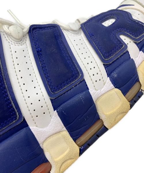 NIKE（ナイキ）NIKE (ナイキ) AIR MORE UP TEMPO ホワイト×ネイビー サイズ:29の古着・服飾アイテム