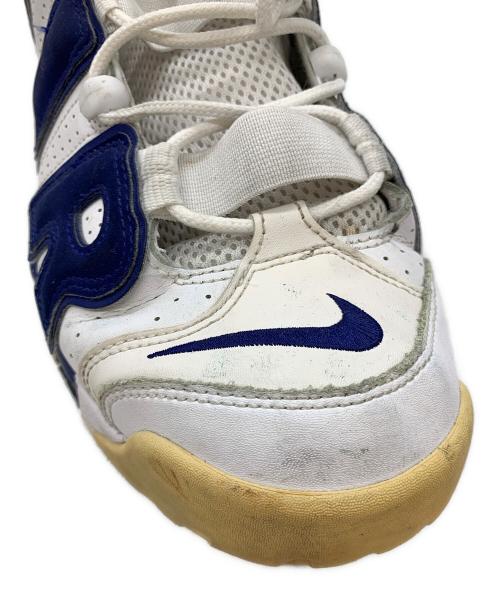 NIKE（ナイキ）NIKE (ナイキ) AIR MORE UP TEMPO ホワイト×ネイビー サイズ:29の古着・服飾アイテム