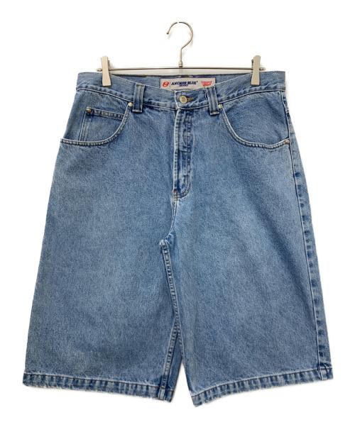 ANCHOR BLUE（アンカーブルー）ANCHOR BLUE (アンカーブルー) デニムハーフパンツ スカイブルー サイズ:W33の古着・服飾アイテム