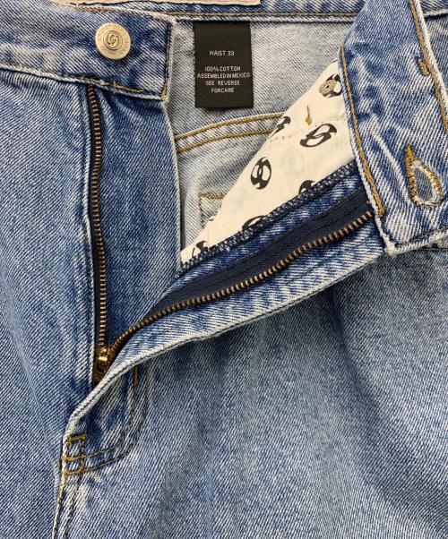 ANCHOR BLUE（アンカーブルー）ANCHOR BLUE (アンカーブルー) デニムハーフパンツ スカイブルー サイズ:W33の古着・服飾アイテム