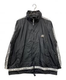 FUBU（フブ）の古着「ナイロンジャケット」｜ブラック