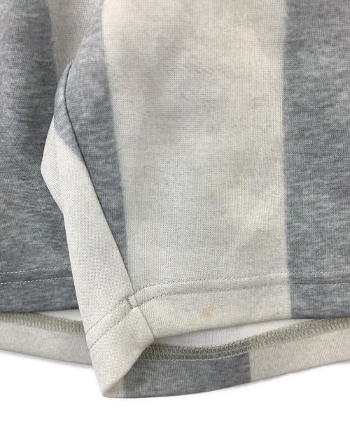 adidas（アディダス）adidas (アディダス) ALEXANDER WANG (アレキサンダー・ワン) ジャージパンツ レッド×グレー サイズ:Sの古着・服飾アイテム